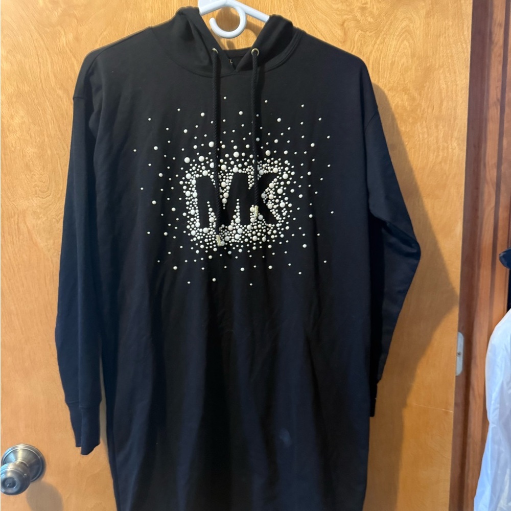 Michael Kors Black Long Sleeve Dress